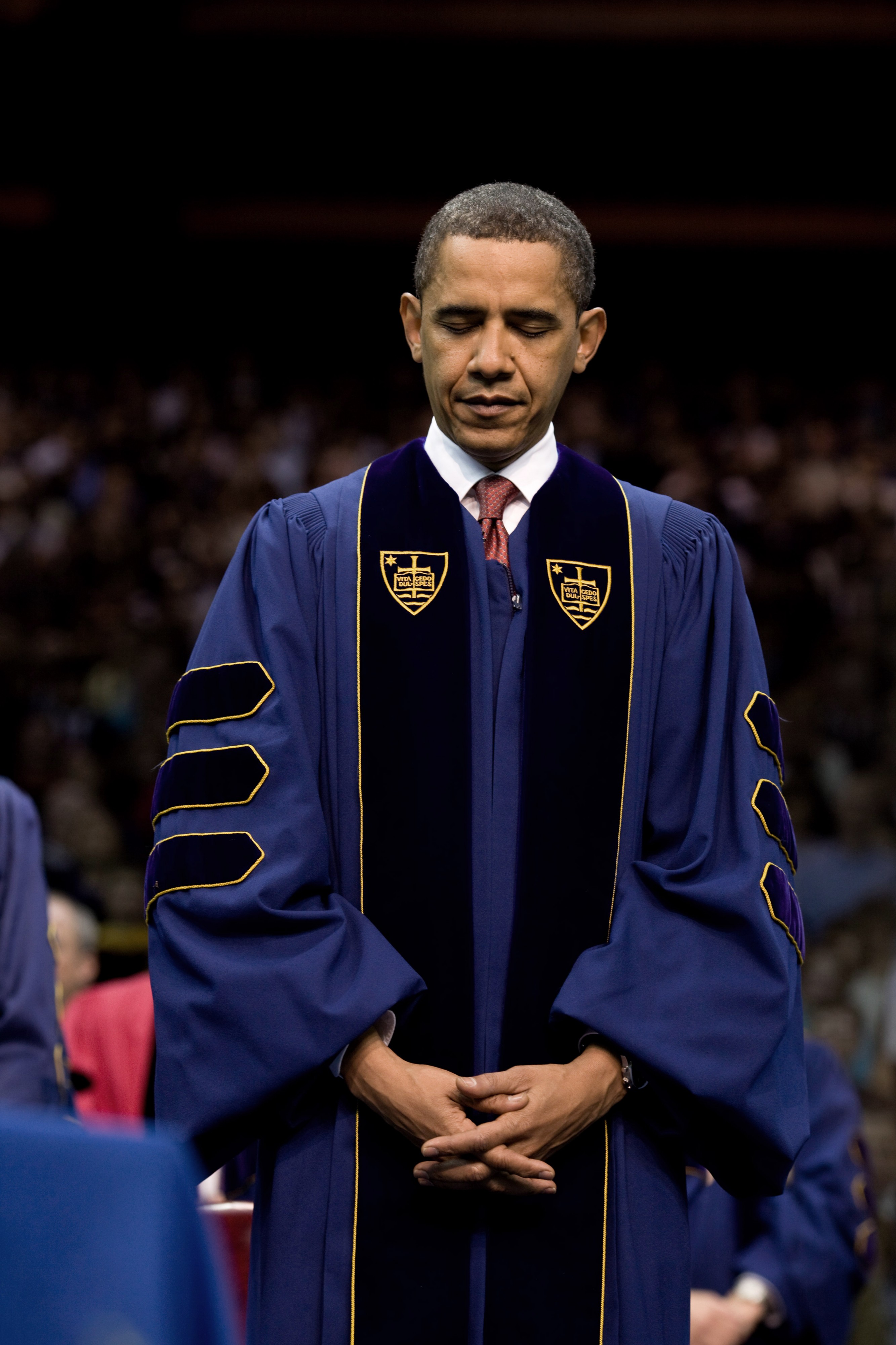 President Barack Obama at Notre Dame University 05-17-09
