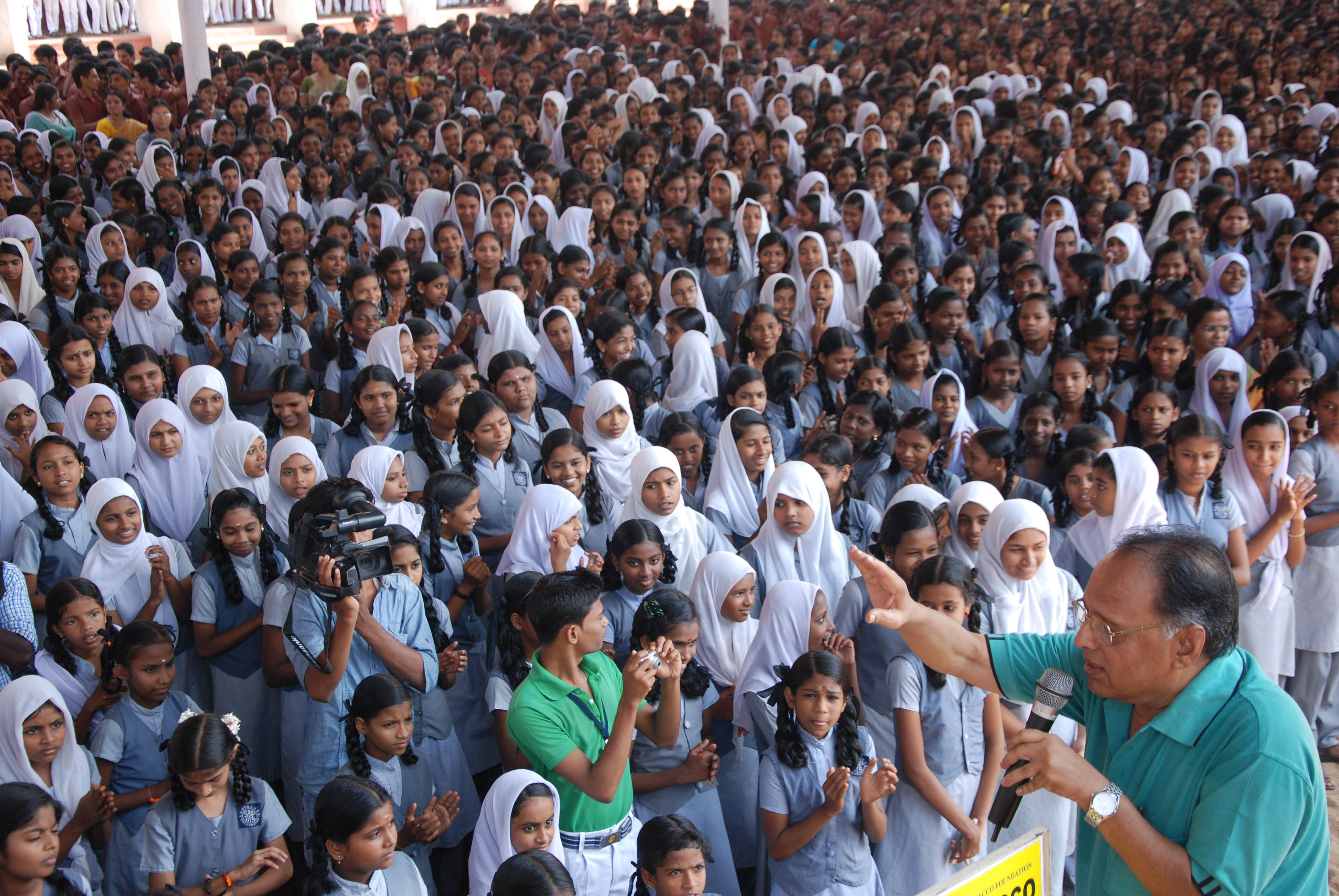 Anti Tobacco Campaign at S D P Y School at Palluruthy, Ernakulam, Kochi, Kerala, India