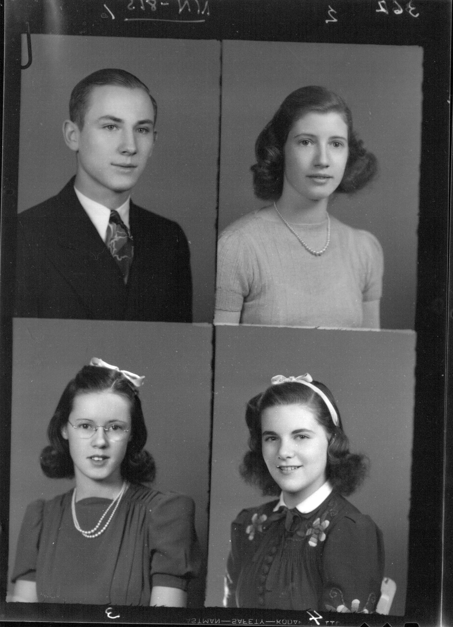 McGuffey High School yearbook portraits 1940 (3192344304)