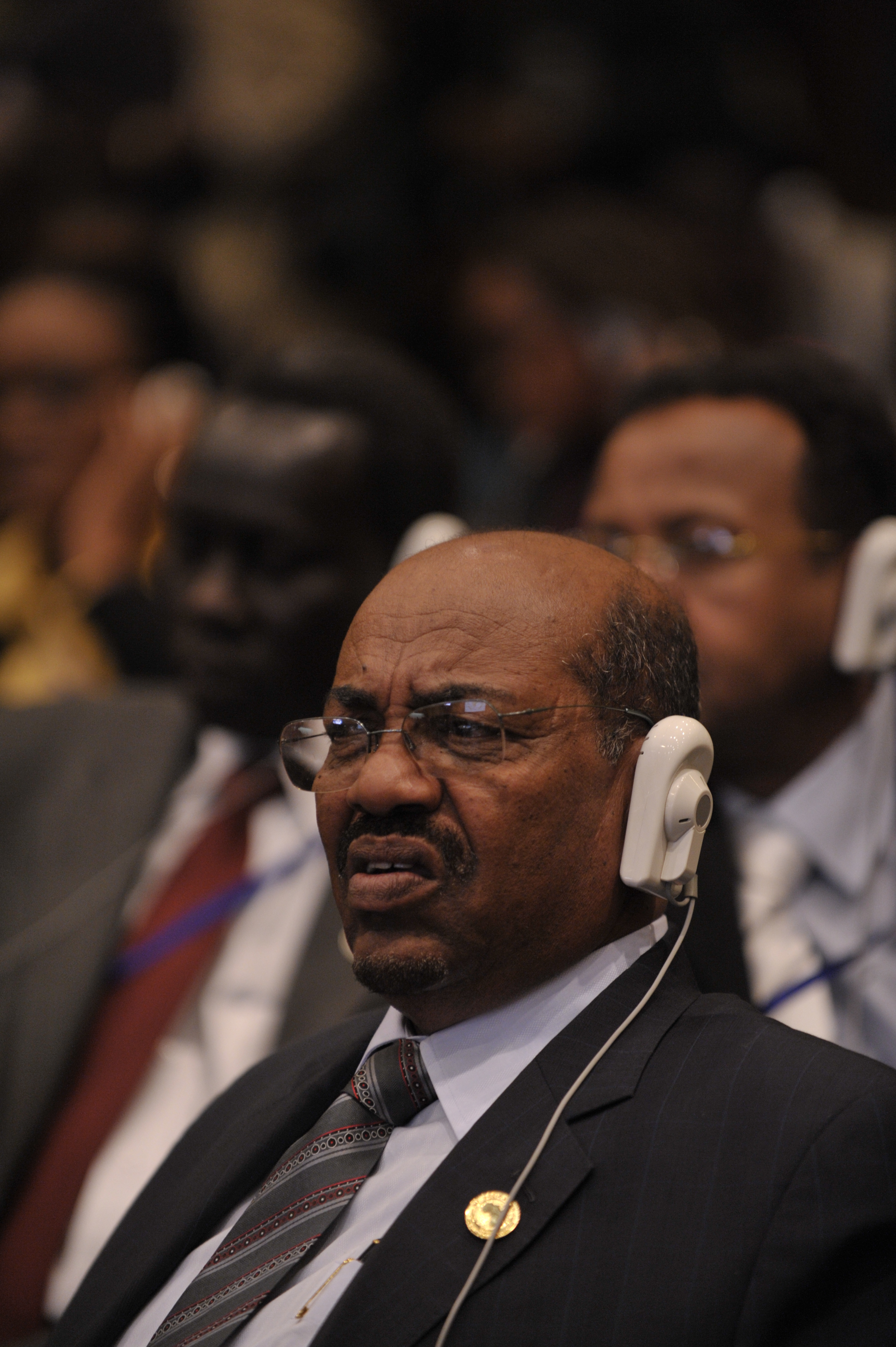 Omar al-Bashir, 12th AU Summit, 090202-N-0506A-724