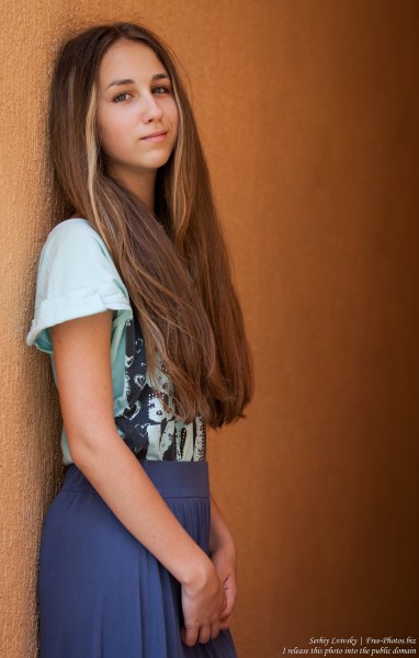 a 14-year-old Catholic girl photographed in July 2015, picture 4