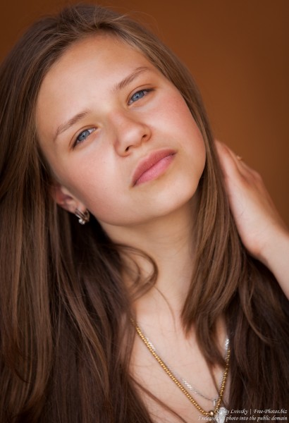 a pretty 13-year-old Catholic girl photographed in July 2015, picture 9