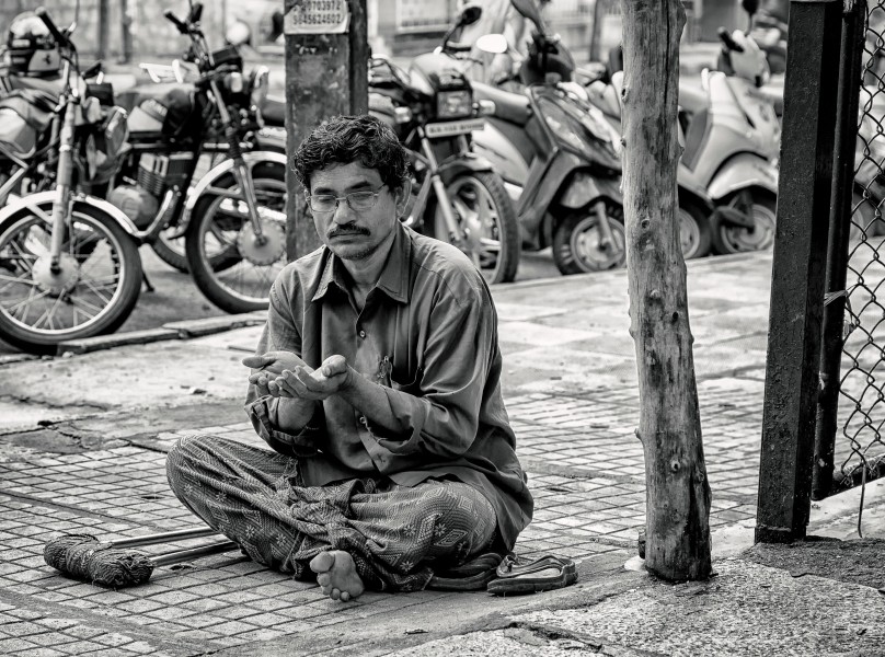 Begging (Outside the Temple) (15467770199)