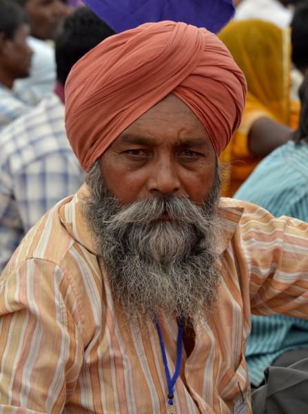 Sikh man, Agra 06