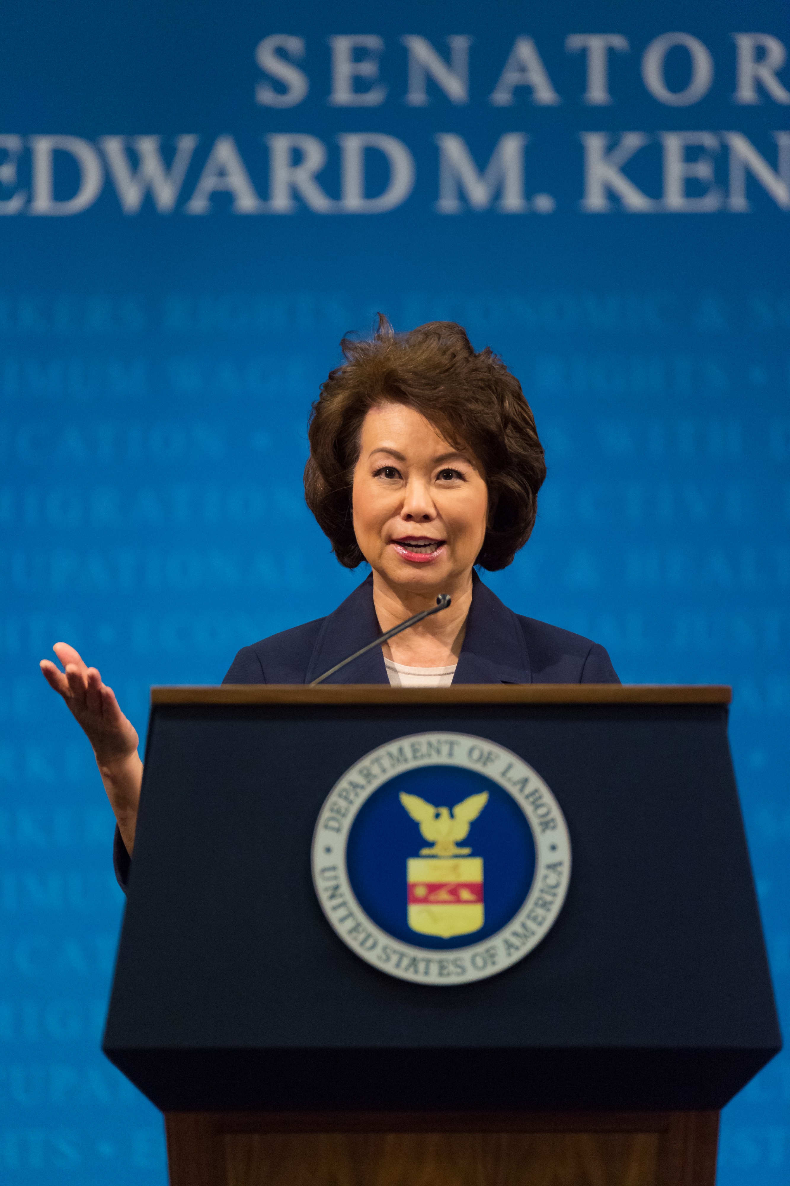 Elaine Chao, March 12, 2015