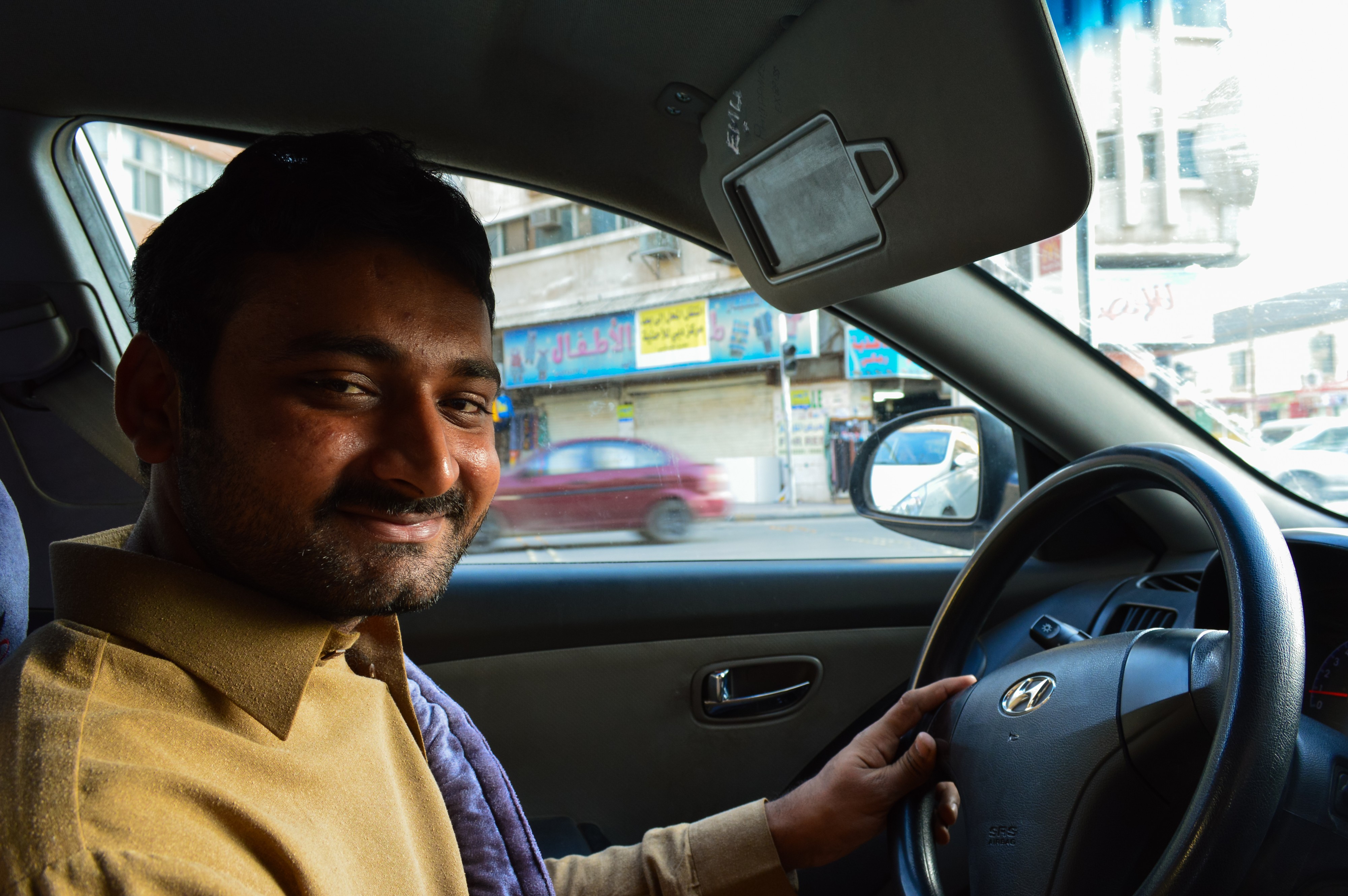 Friendly driver asked me to take a picture of him (12753099083)