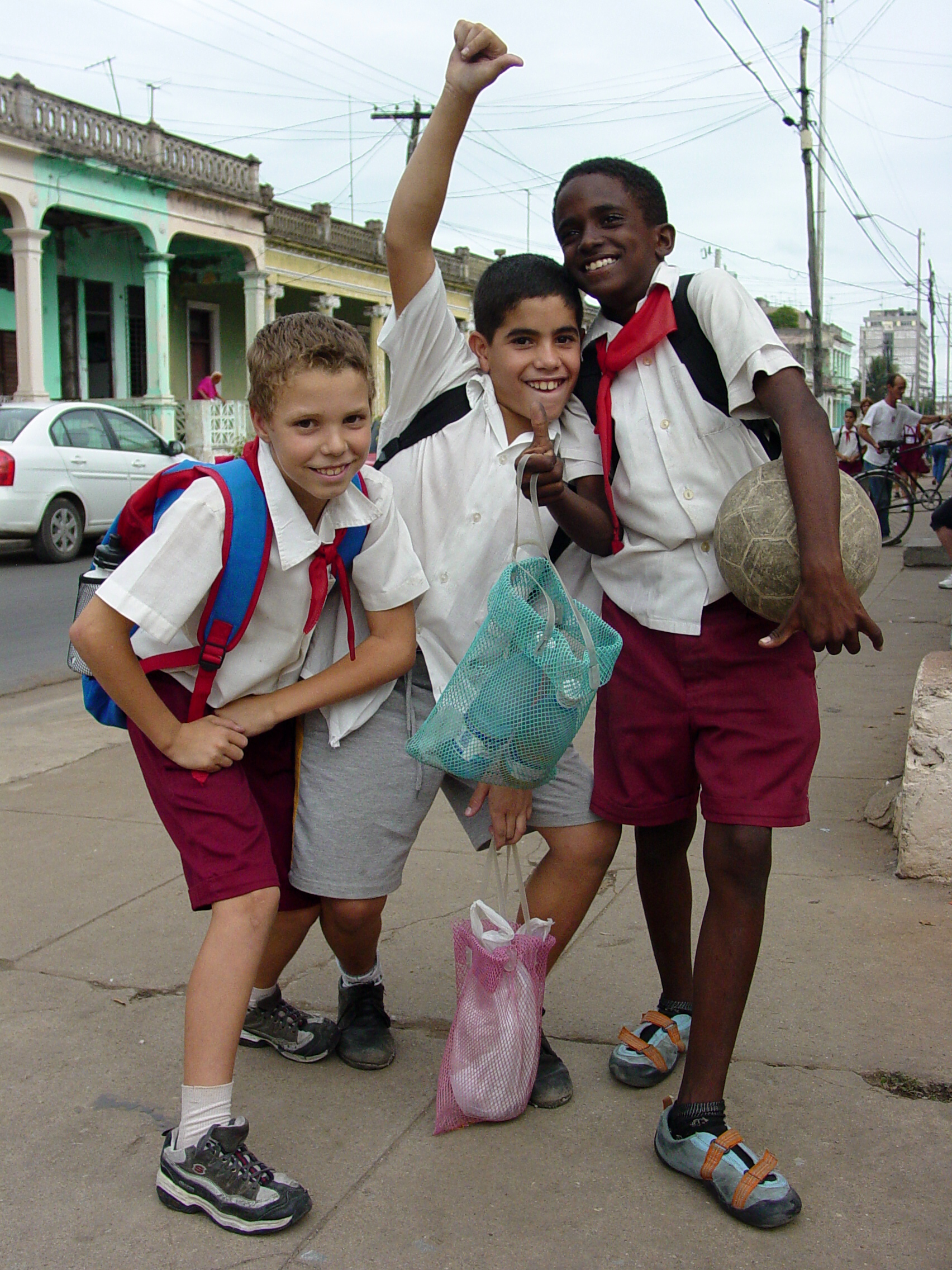 Young Boys in School Uniform - Pinar del Rio - Cuba