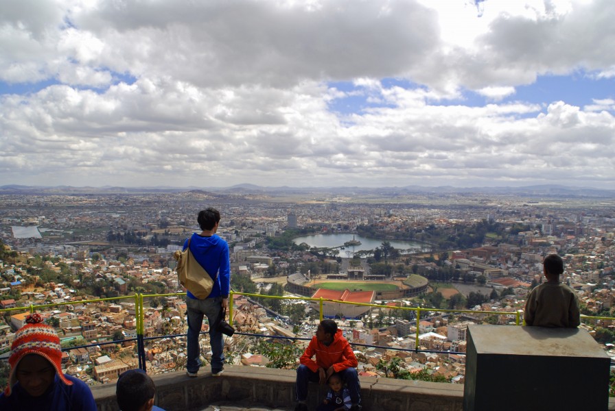 Antananarivo from the Rova 2011
