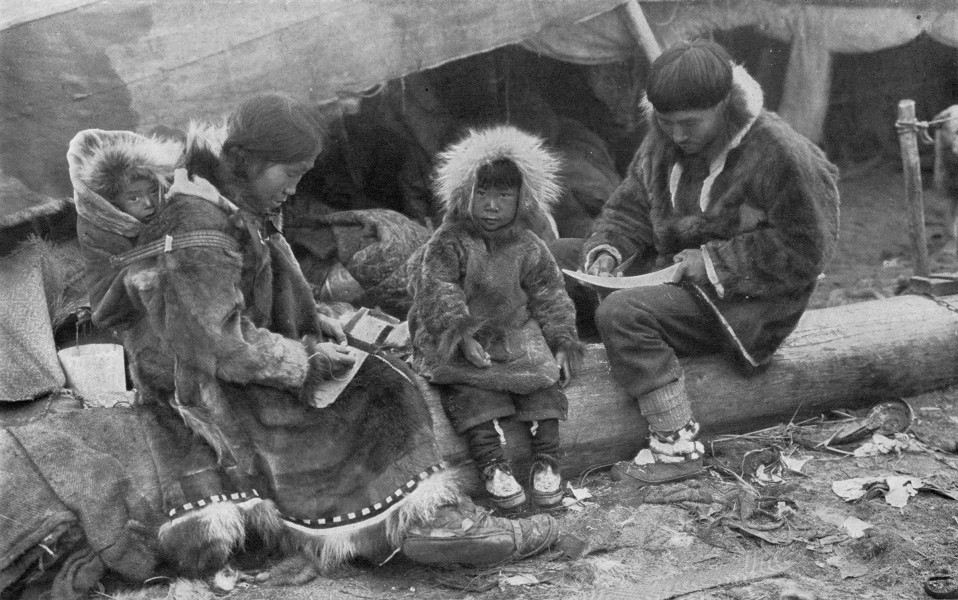 Eskimo Family NGM-v31-p564