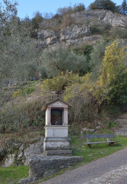 Ninth station of the cross in Laghel Arco