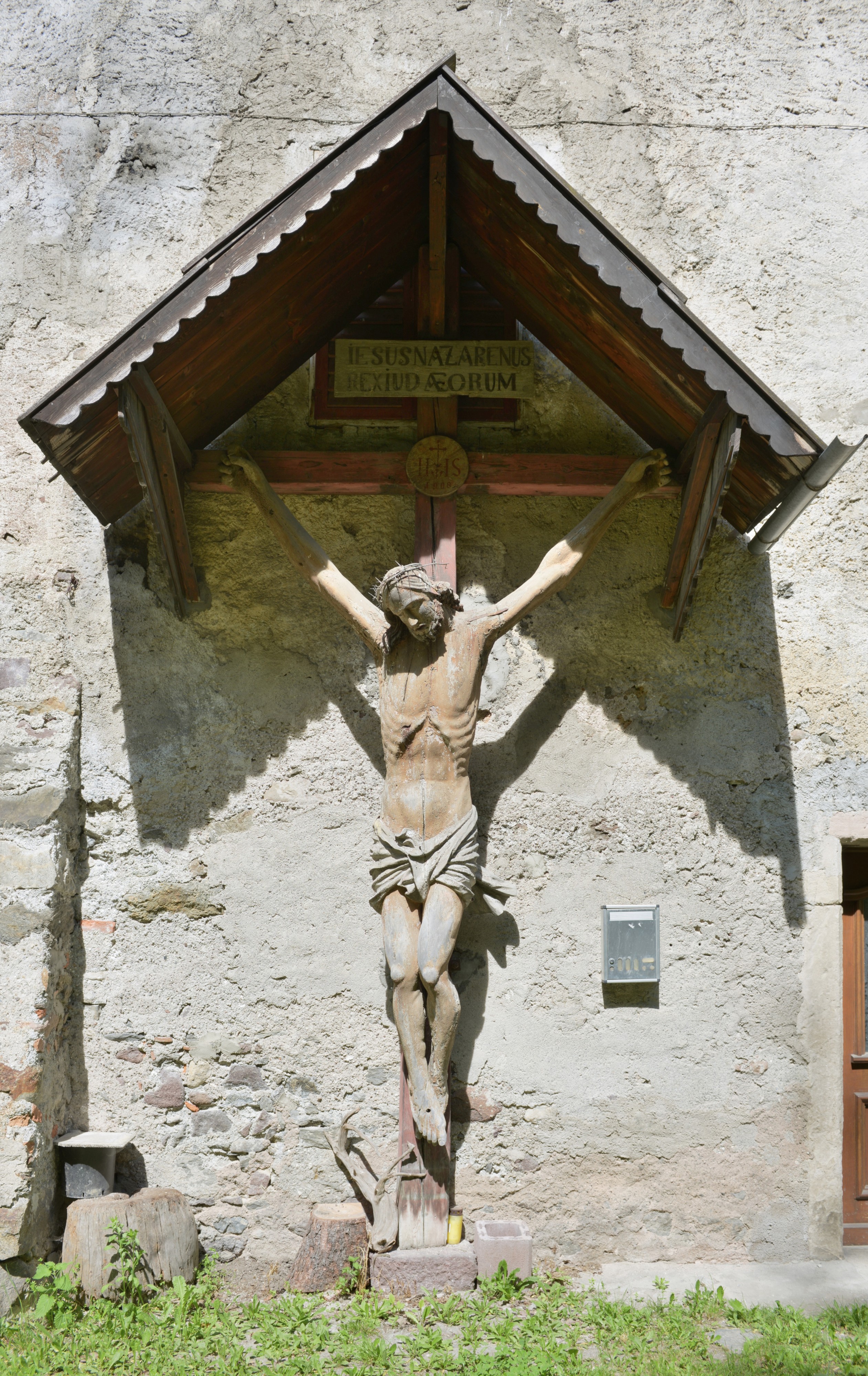 Christ on the cross Brugger Haus Waidbruck