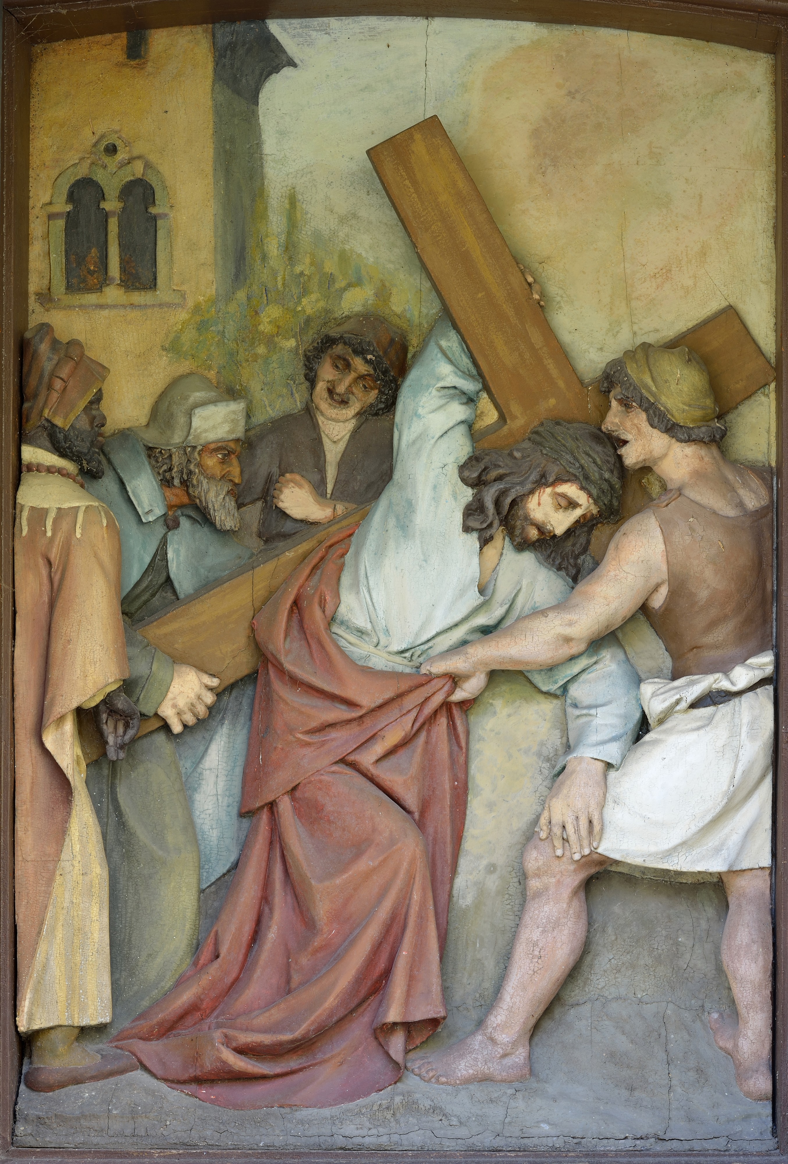 Fifth station of the cross Laghel Arco