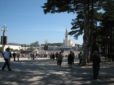 Our Lady of FÃ¡tima (Portuguese: Nossa Senhora de FÃ¡tima) is a title given to the Blessed Virgin Mary with respect to the apparitions of her to three shepherd children at FÃ¡tima in Portugal on the 13th day of six consecutive months in 1917, starting on May 13. The three children were LÃºcia Santos and her cousins, siblings Jacinta and Francisco Marto. The title of Our Lady of the Rosary is also sometimes used in reference to the same apparition.<br>Name of photo's author: Free-Photos.biz<br>This photo was taken in: FÃ¡tima, Portugal