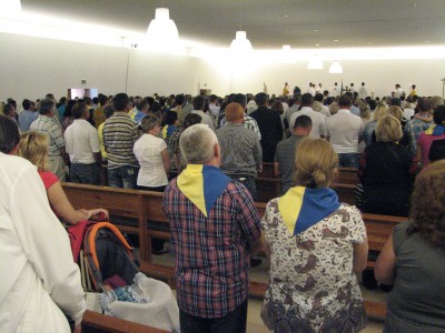 Our Lady of FÃ¡tima (Portuguese: Nossa Senhora de FÃ¡tima) is a title given to the Blessed Virgin Mary with respect to the apparitions of her to three shepherd children at FÃ¡tima in Portugal on the 13th day of six consecutive months in 1917, starting on May 13. The three children were LÃºcia Santos and her cousins, siblings Jacinta and Francisco Marto. The title of Our Lady of the Rosary is also sometimes used in reference to the same apparition.<br>Name of photo's author: Free-Photos.biz<br>This photo was taken in: FÃ¡tima, Portugal