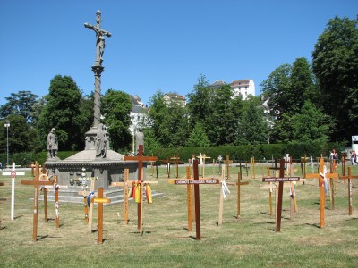 Free photo of Lourdes, France. Lourdes is a town lying in the foothills of the Pyrenees, famous for the Marian apparitions of Our Lady of Lourdes that have occurred in 1858 to Bernadette Soubirous.<br>Name of photo's author: Free-Photos.biz<br>This photo was taken in: Lourdes, France