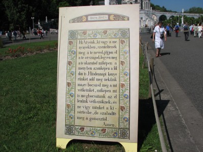Lourdes is a town lying in the foothills of the Pyrenees, famous for the Marian apparitions of Our Lady of Lourdes that have occurred in 1858 to Bernadette Soubirous. <br>Name of photo's author: Free-Photos.biz<br>This photo was taken in: Lourdes, France