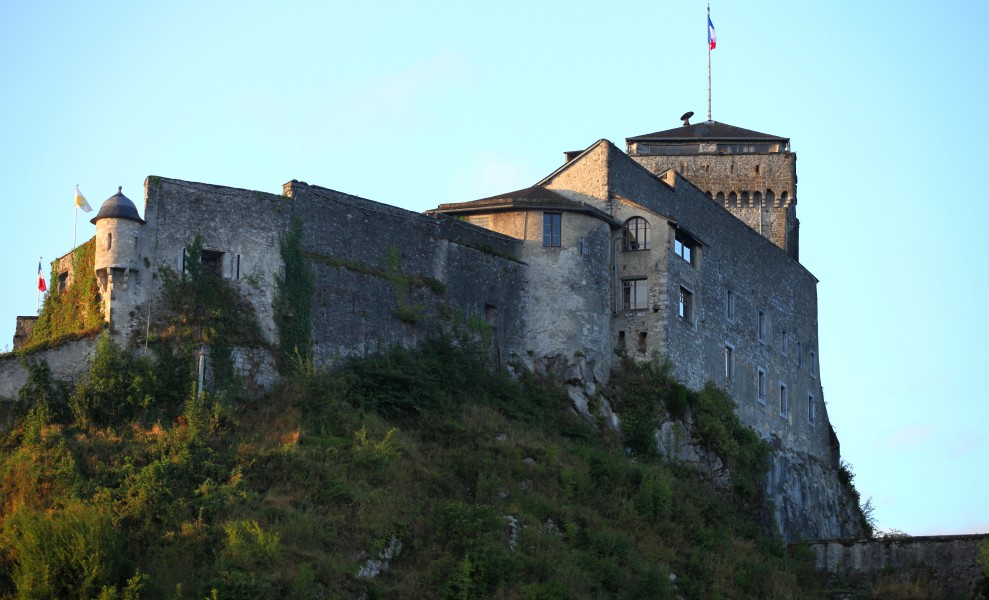 a castle in Lourdes, France, August 2013, picture 3