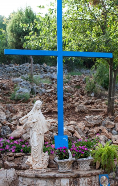 one of the apparitions places in Medjugorje, Bosnia, July 2014, picture 10