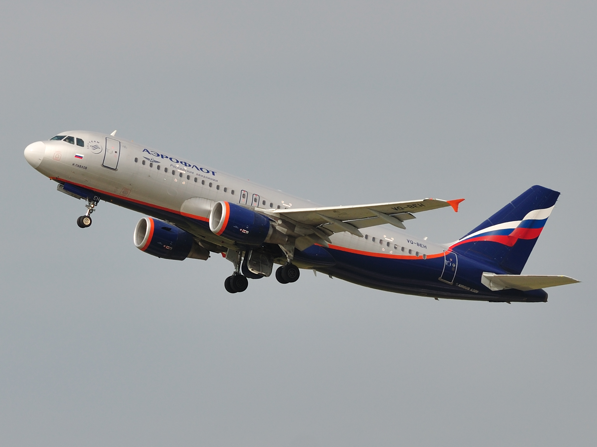 Aeroflot A320-214 VQ-BEH