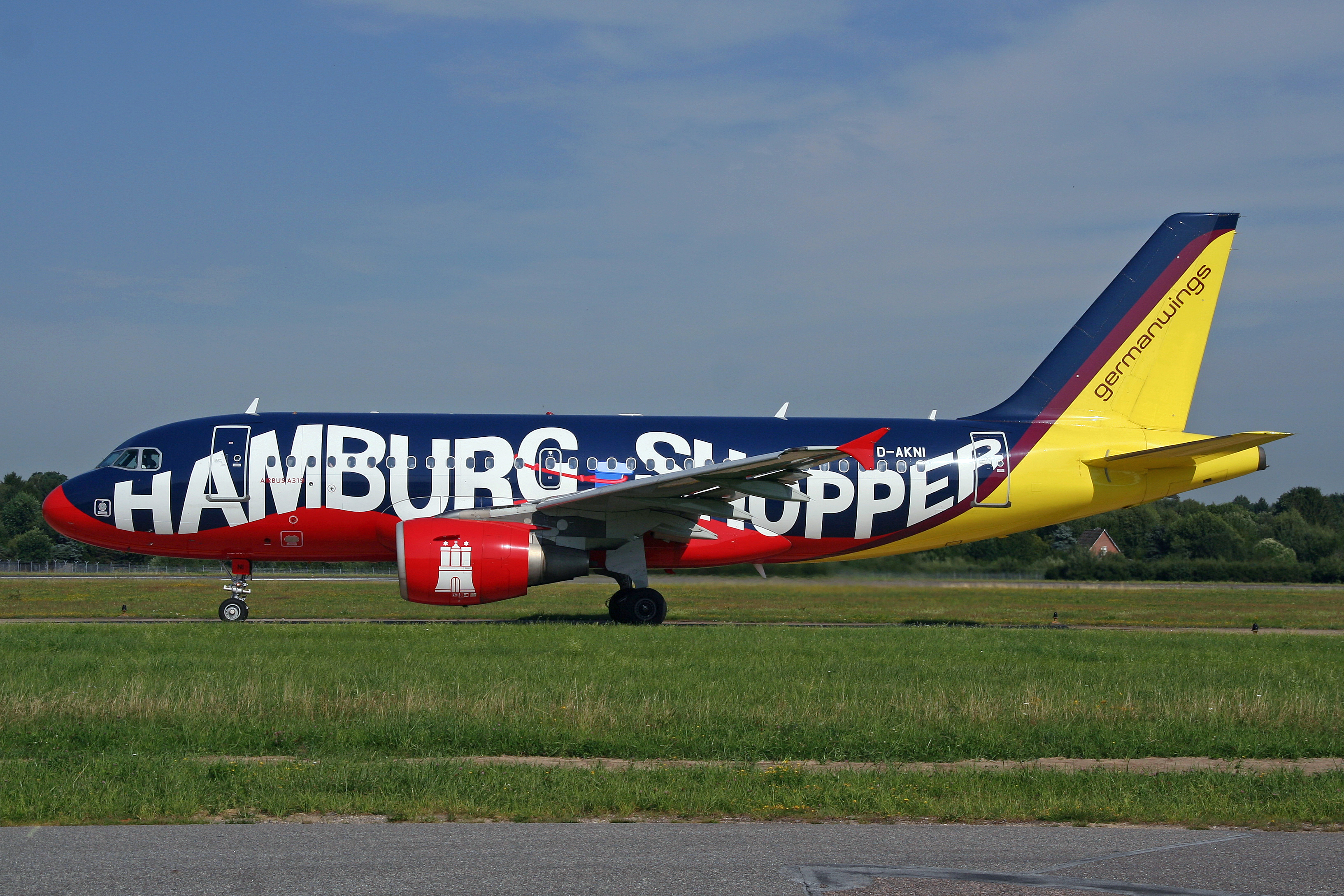 Airbus A319 Germanwings D-AKNI