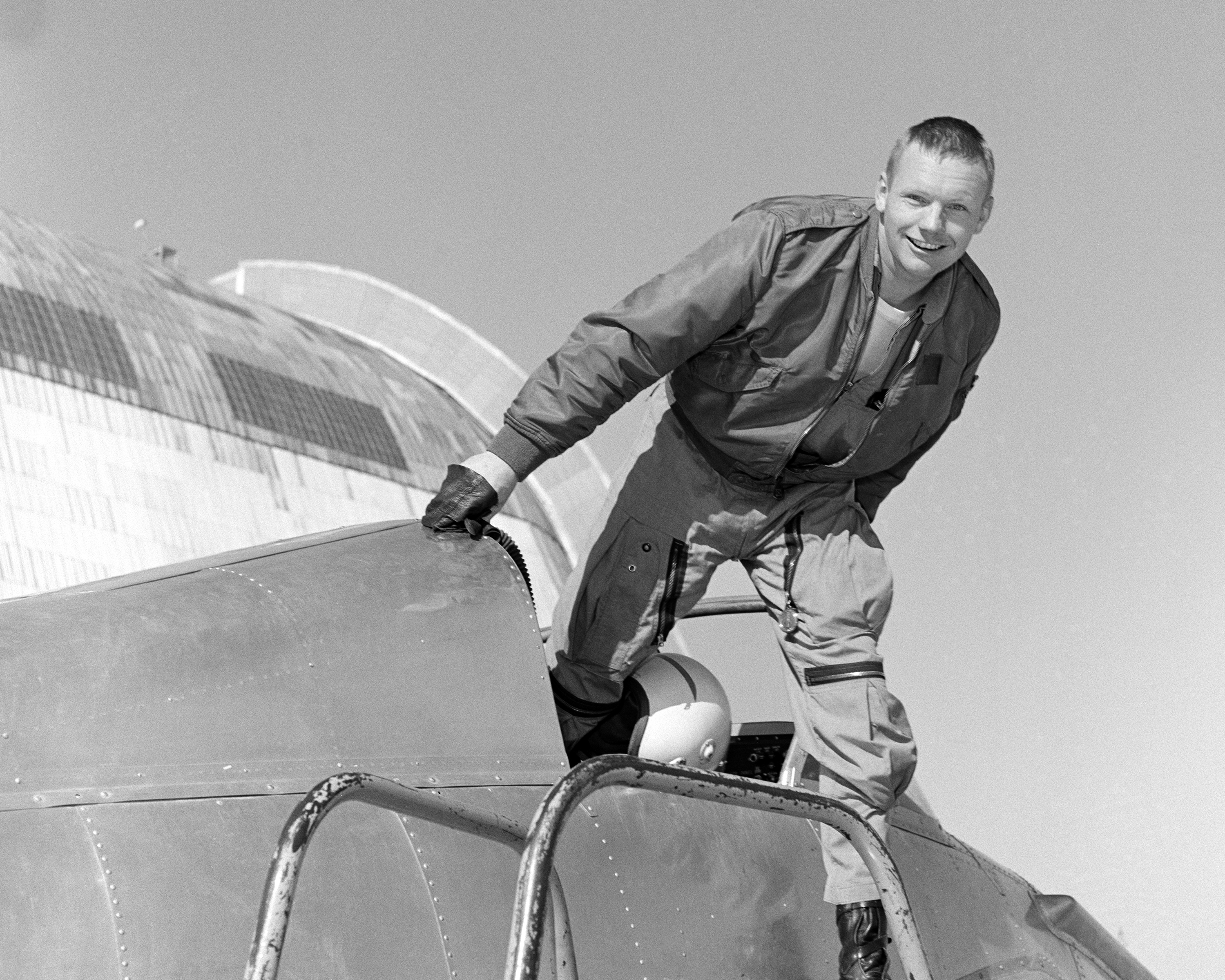 Armstrong in NASA Ames' Bell X-14