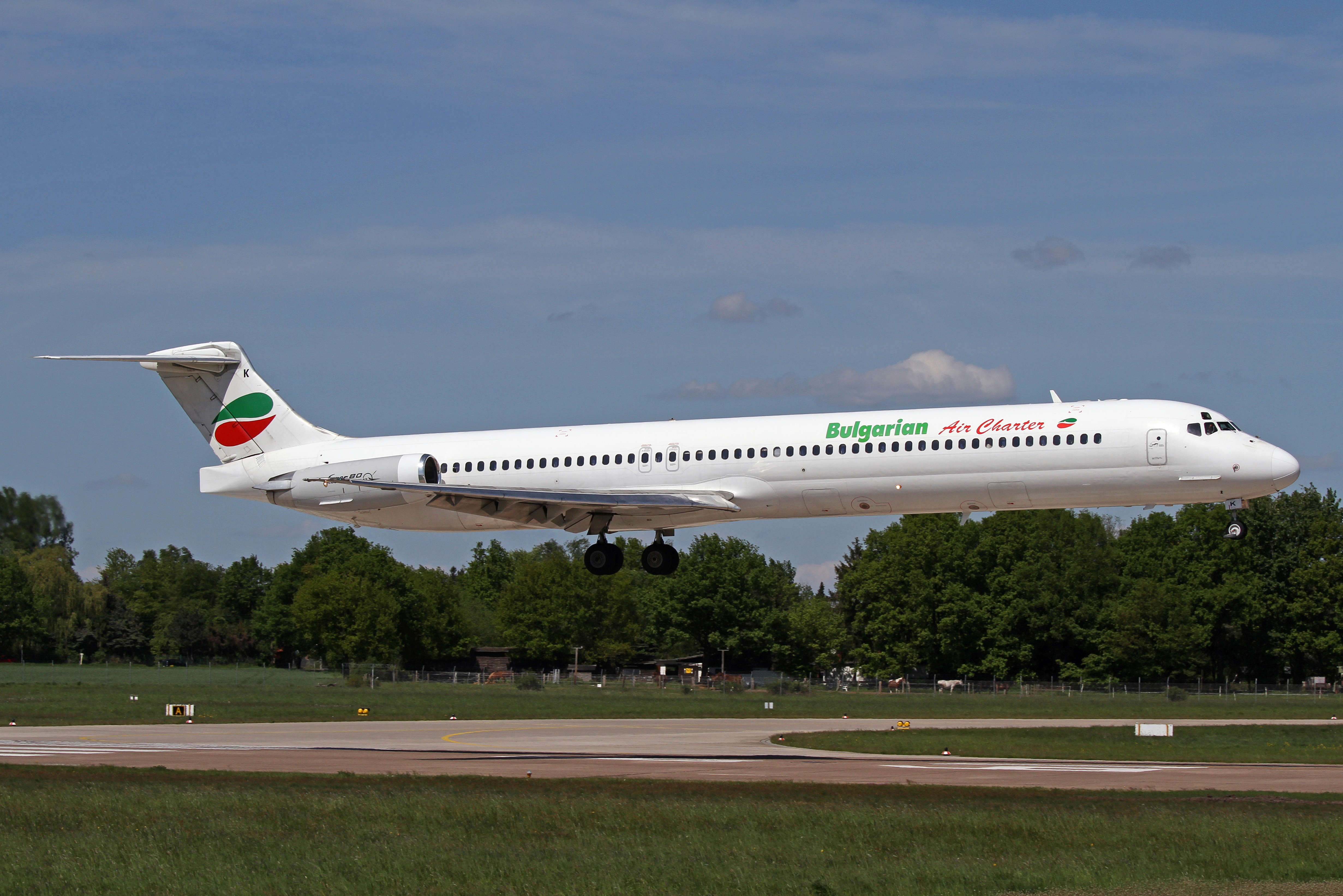 Bulgarian Air Charter take-off
