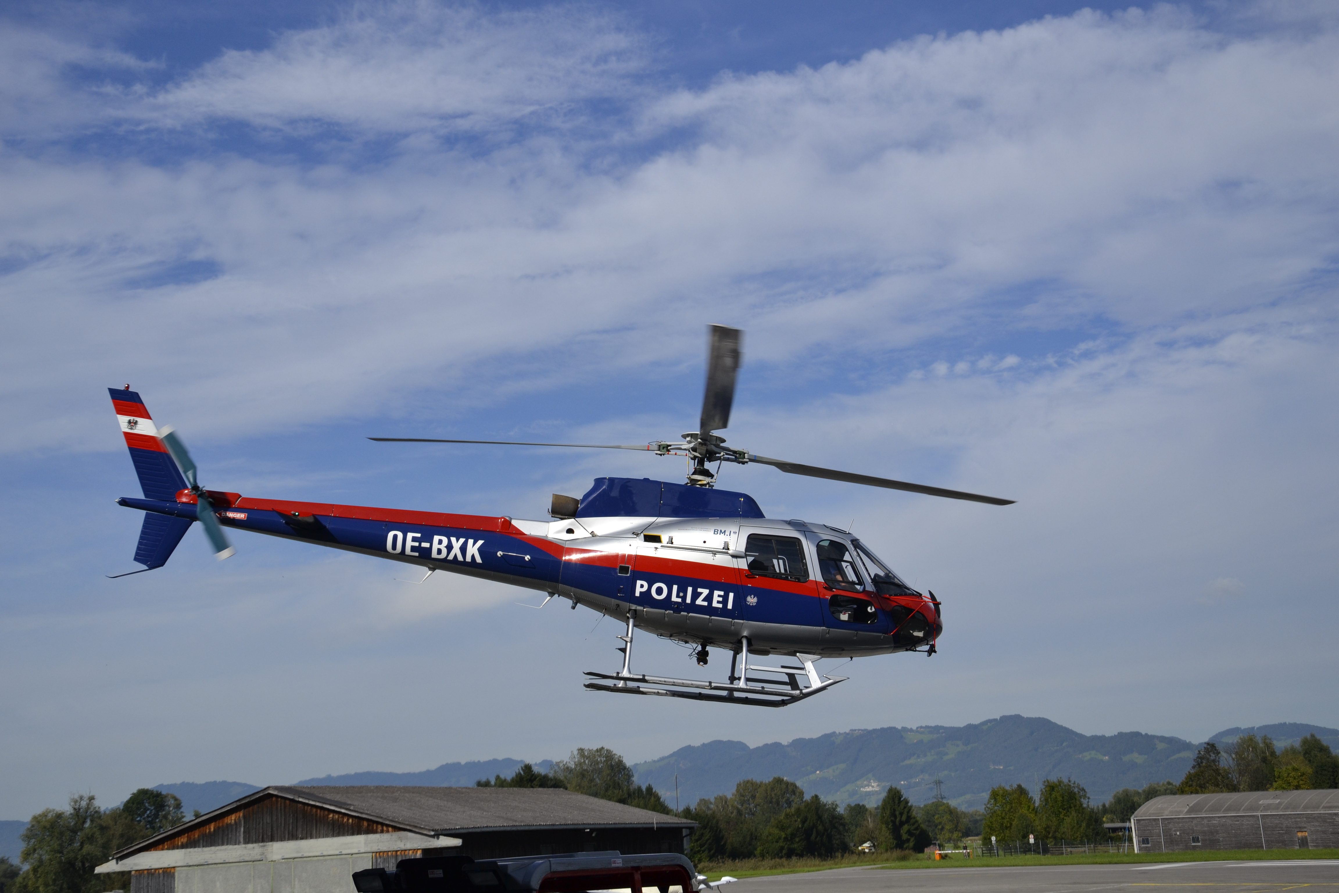 Helicopter of the Austrian Federal police