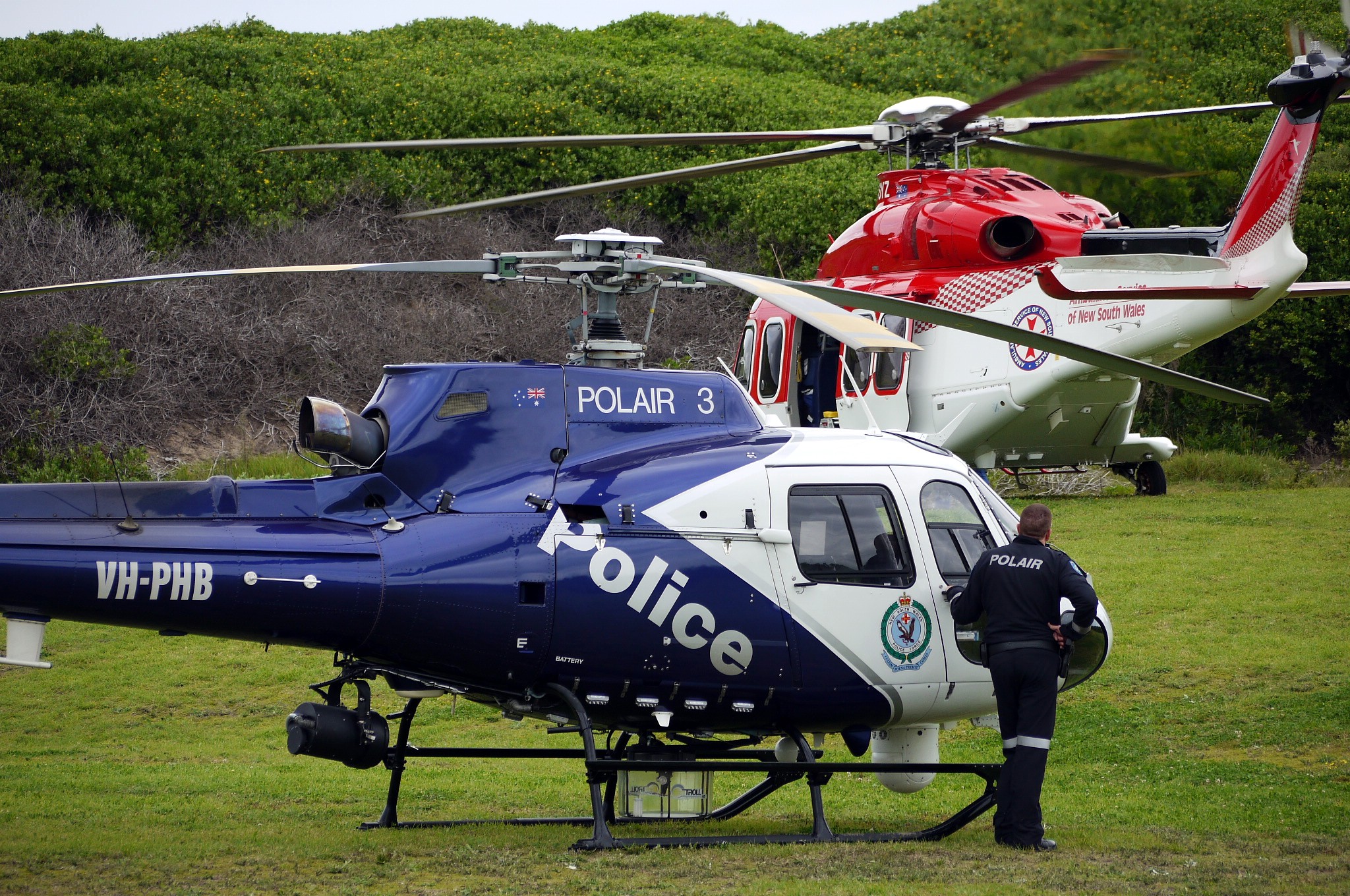 POLAIR pilot watches on - Flickr - Highway Patrol Images