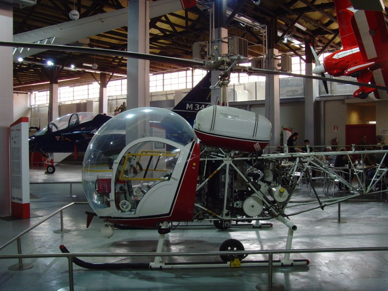 05 Volandia - Bell 47G3B1 - Flickr - KlausNahr