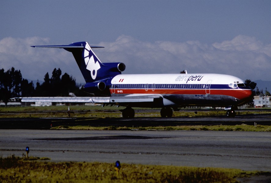 Aero Peru Boeing 727-281; OB-1573, January 1995 DSB (5163674141)