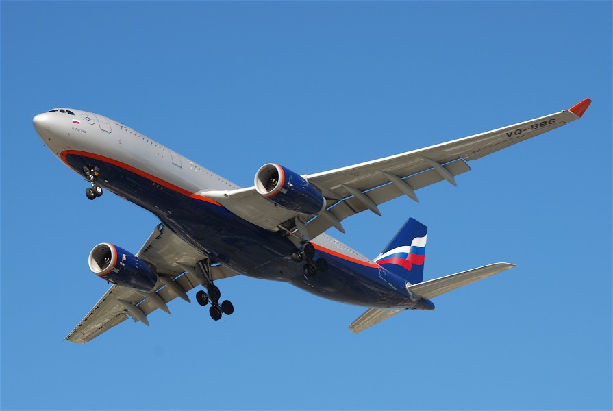 Aeroflot Airbus A330-200; VQ-BBG@LAX;08.10.2011 620cq (6298217821)