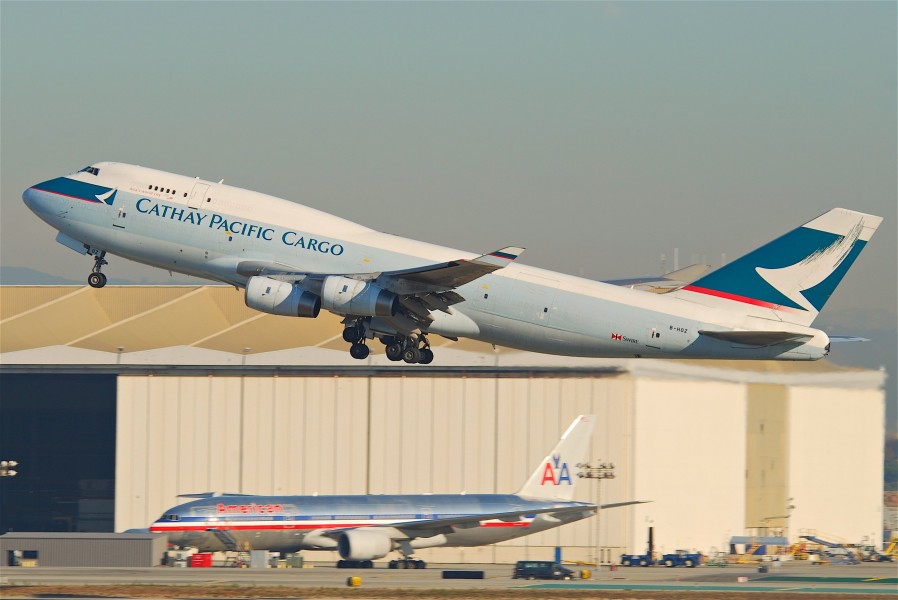 Cathay Pacific Cargo Boeing 747-400F; B-HOZ@LAX;10.10.2011 622as (6413355849)