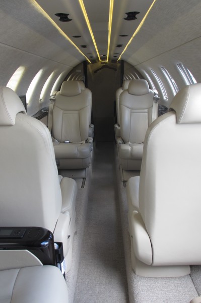Cessna Citation CJ4 cabin
