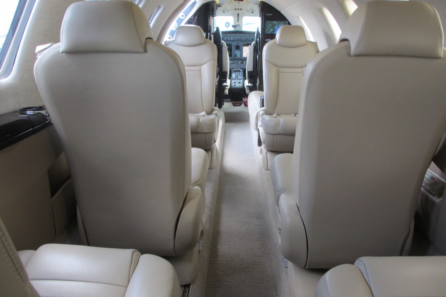 Cessna Citation CJ4 cabin interior