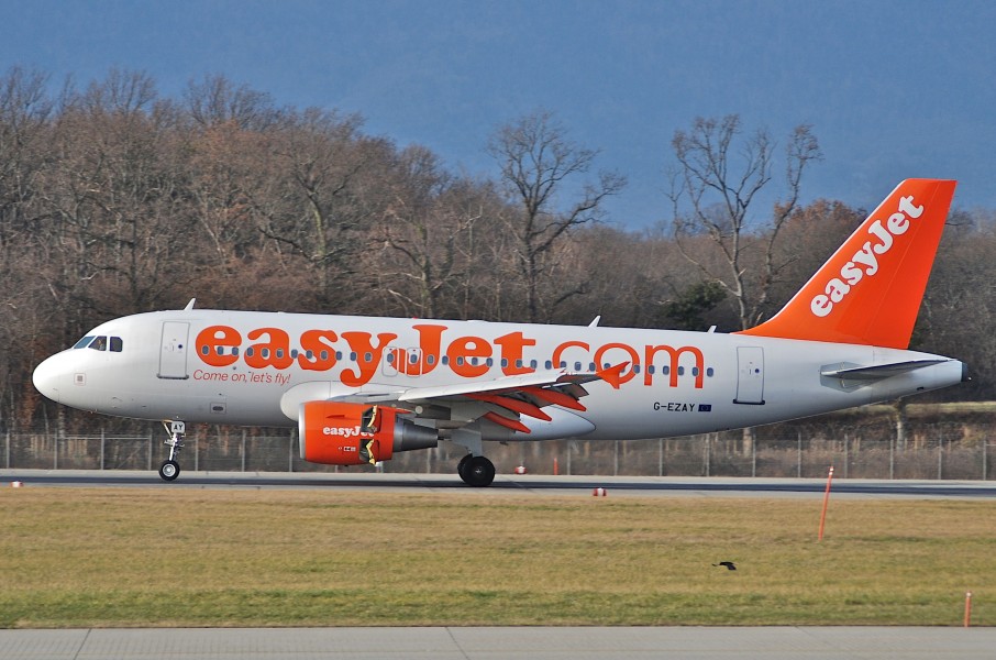 EasyJet Airbus A319-111; G-EZAY@GVA;30.12.2006 445sw (7393619516)