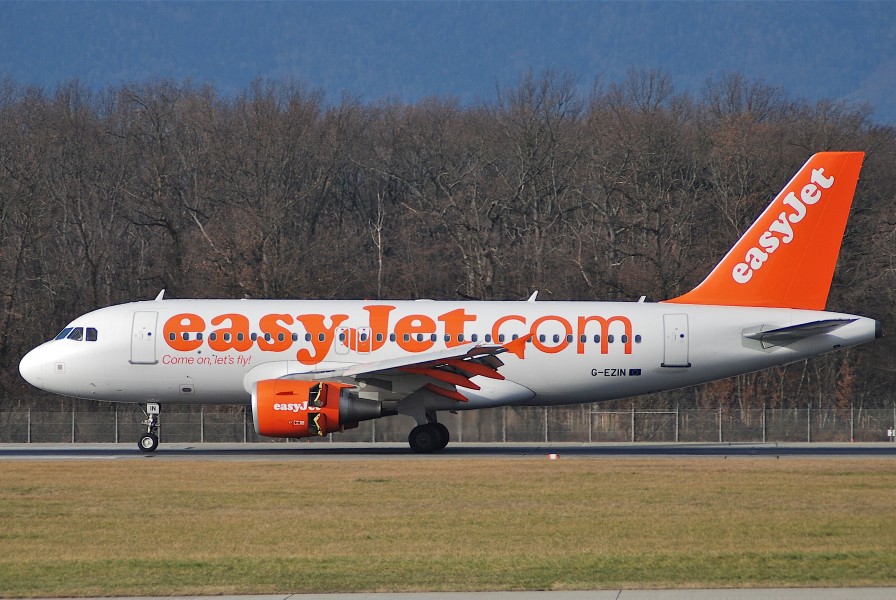 EasyJet Airbus A319-111; G-EZIN@GVA;30.12.2006 445ol (7393583730)