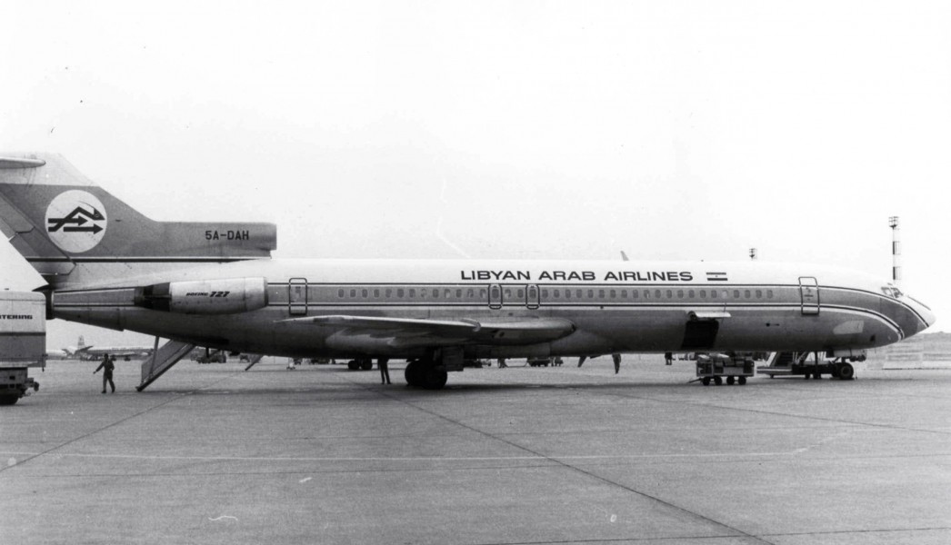Libyan Arab Airlines Boeing 727 5A-DAH