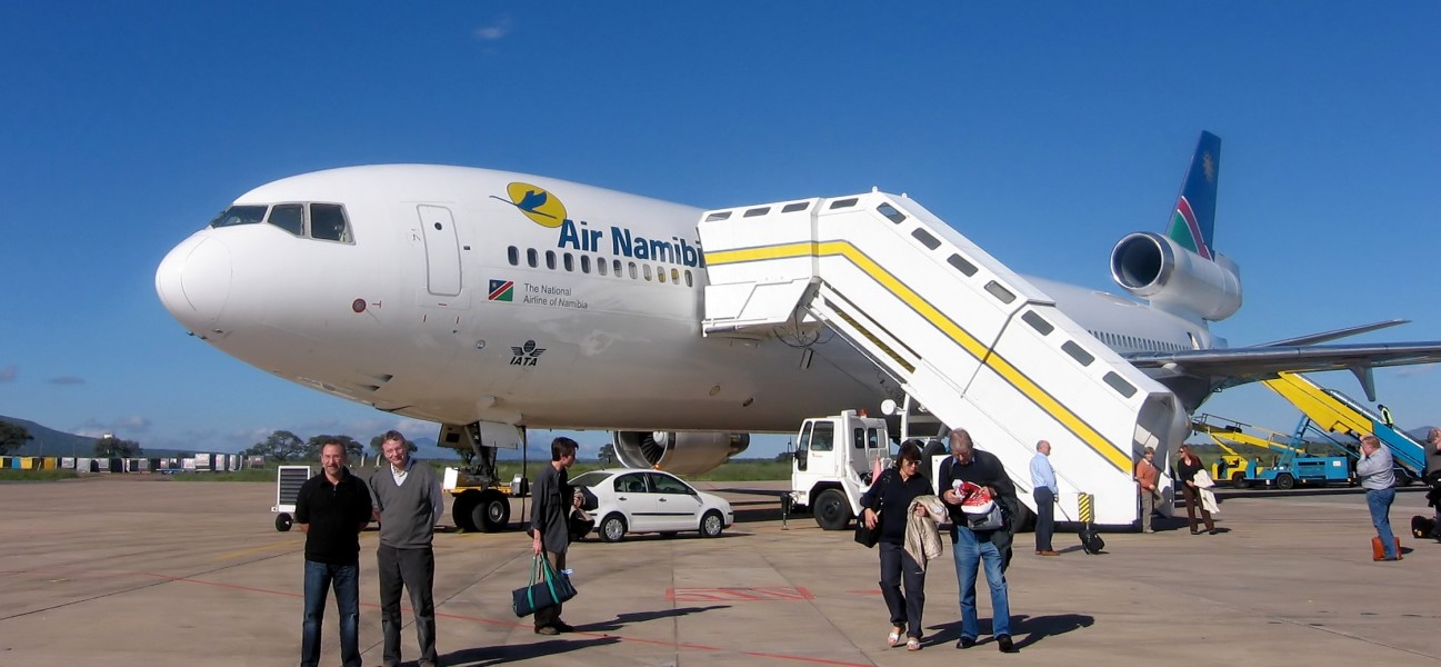 Namibia- - Windhoek airport