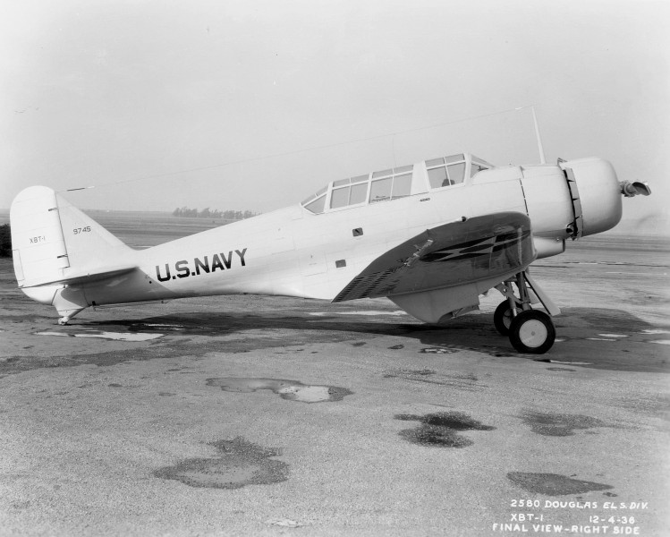 Northrop XBT-1 Dec 1936