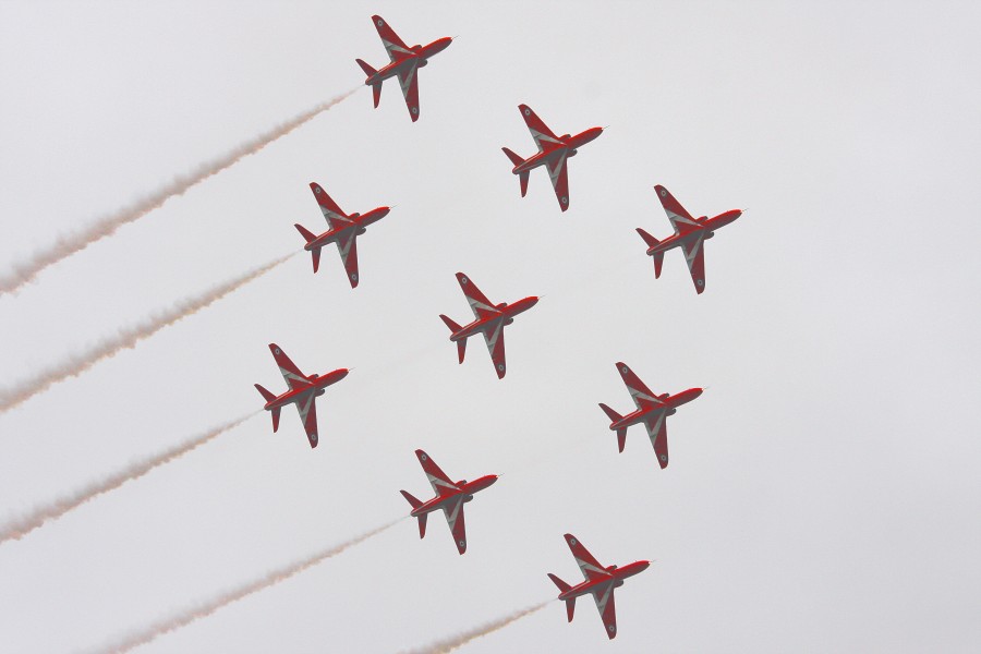 Red Arrows, Southport Airshow 2009 (03)
