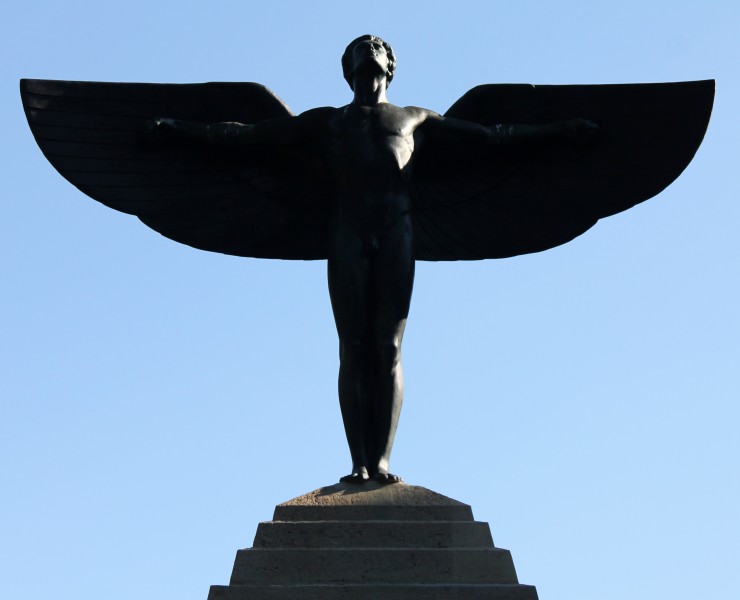 Skulptur Eduard-Spranger-Promenade (Lifel) Otto Lilienthal