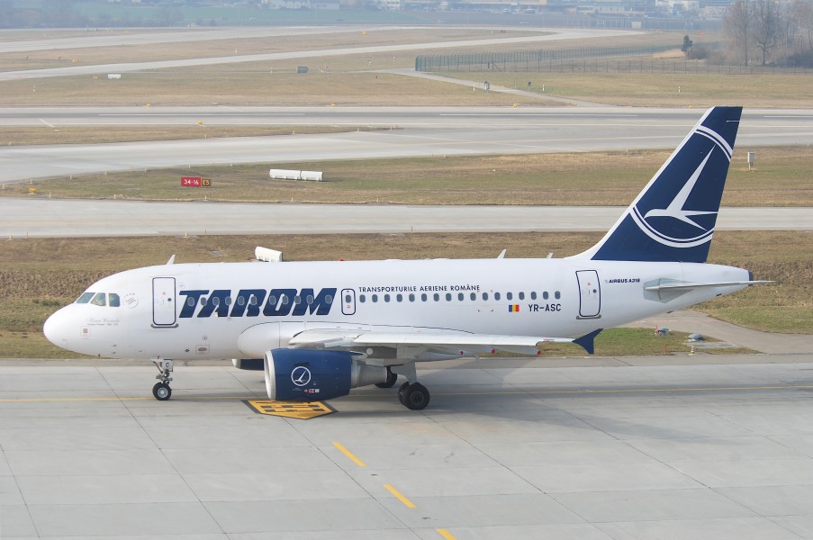 TAROM Airbus A318-111; YR-ASC@ZRH;04.03.2011 592cn (5502295940)