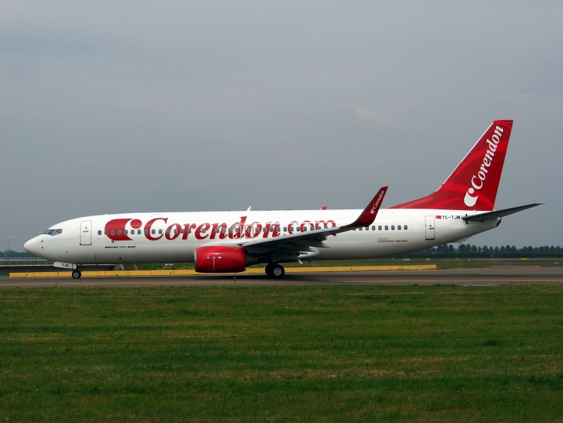 TC-TJM Corendon Airlines Boeing 737-8Q8(WL) - cn 28218, taxiing 13july2013 pic3