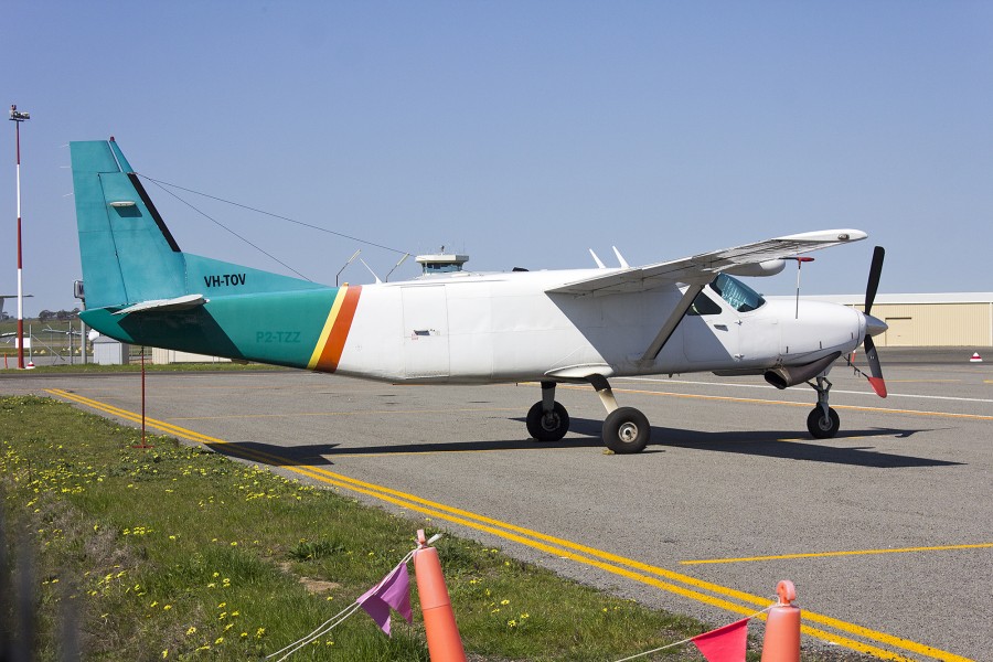 Wagga Air Centre (VH-TOV) Cessna 208B Super Cargomaster (ex Jetcraft Air Cargo VH-UZB) at Wagga Wagga Airport (2)