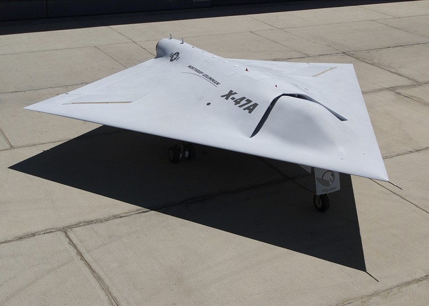 X-47A rollout