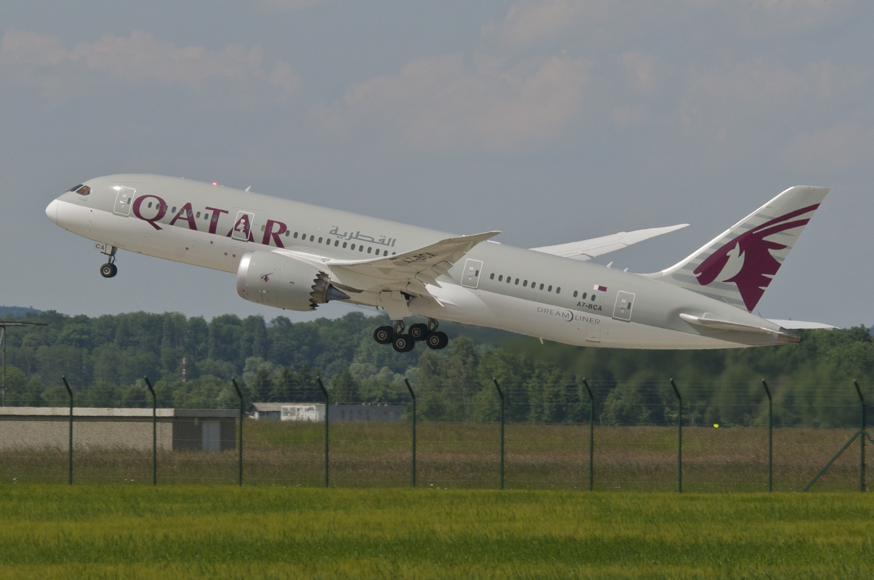 Qatar Airways Boeing 787-800 Dreamliner; A7-BCA@ZRH;08.06.2013 709dn (8997819827)