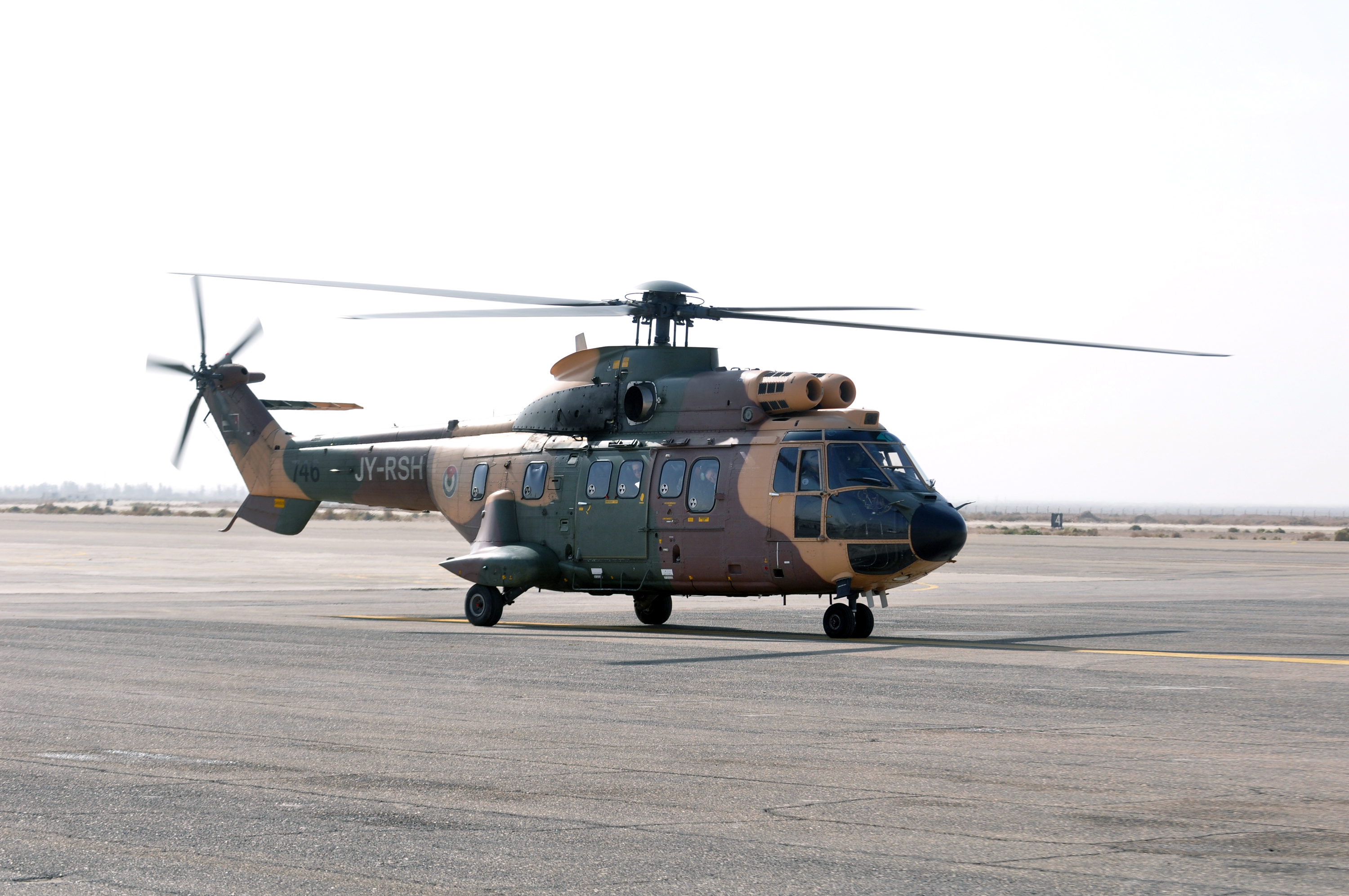 Royal Jordanian Air Force helicopter