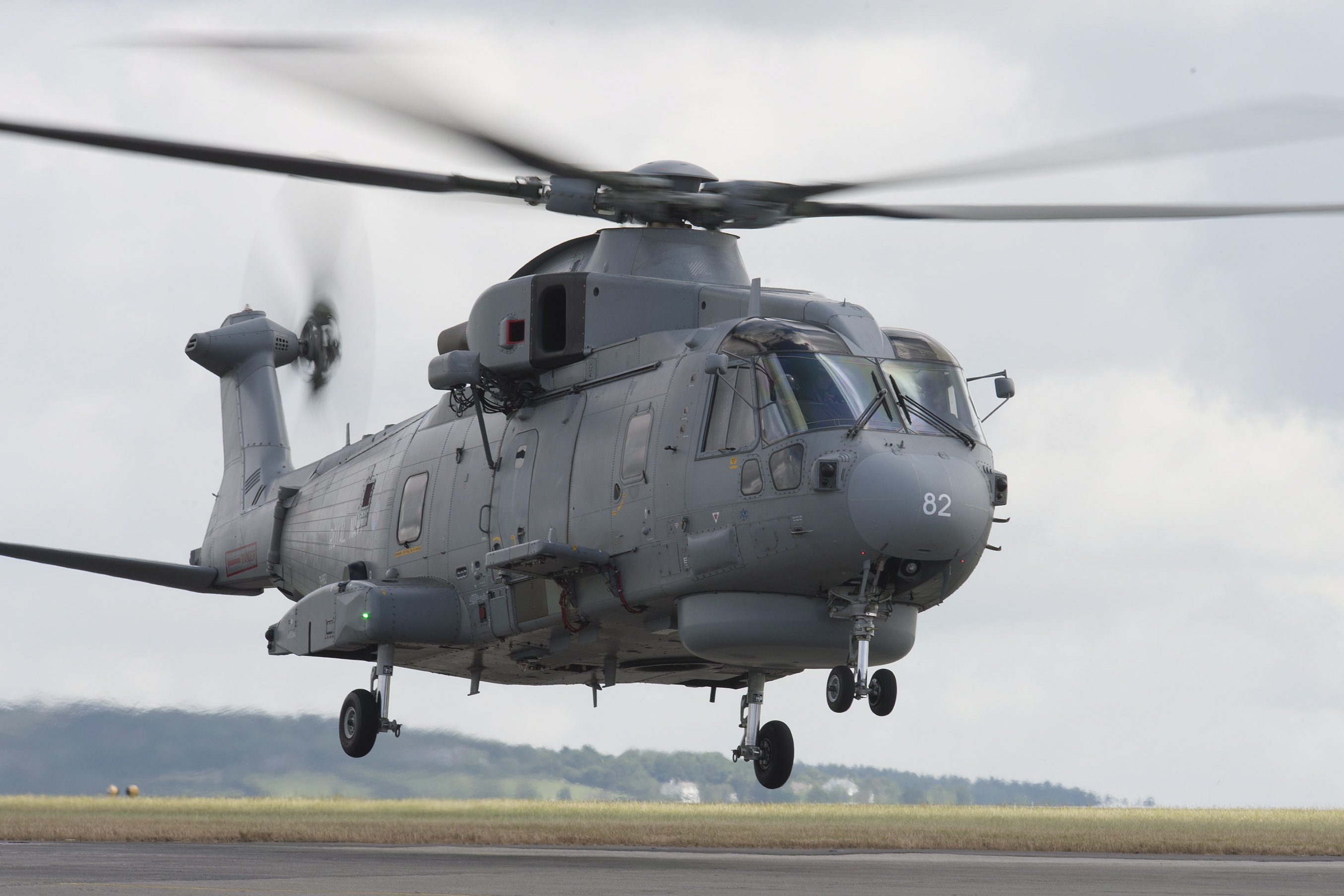 Royal Navy Merlin Mark 2 Helicopter MOD 45155785