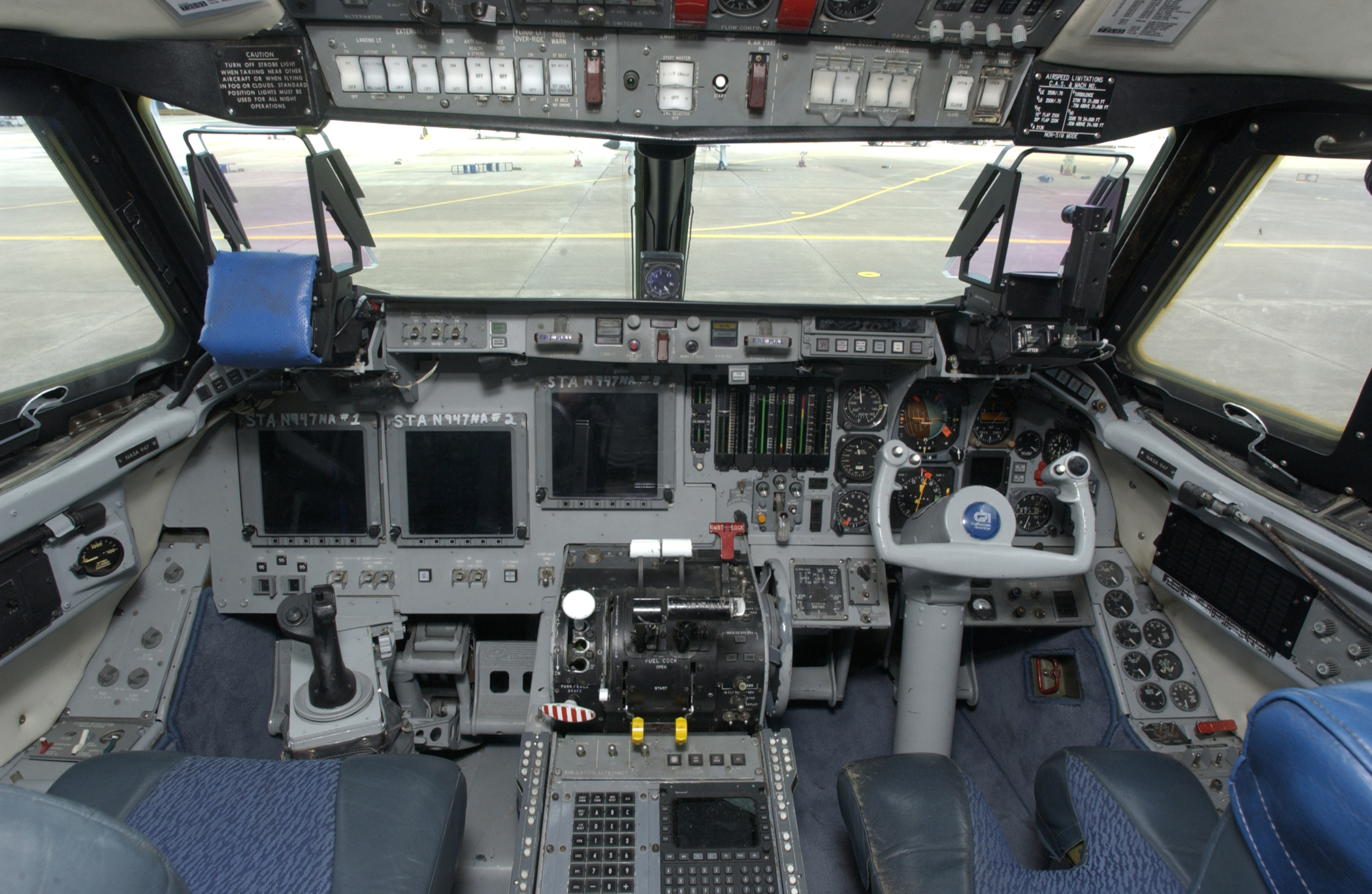 Shuttle Landing Simulator cockpit