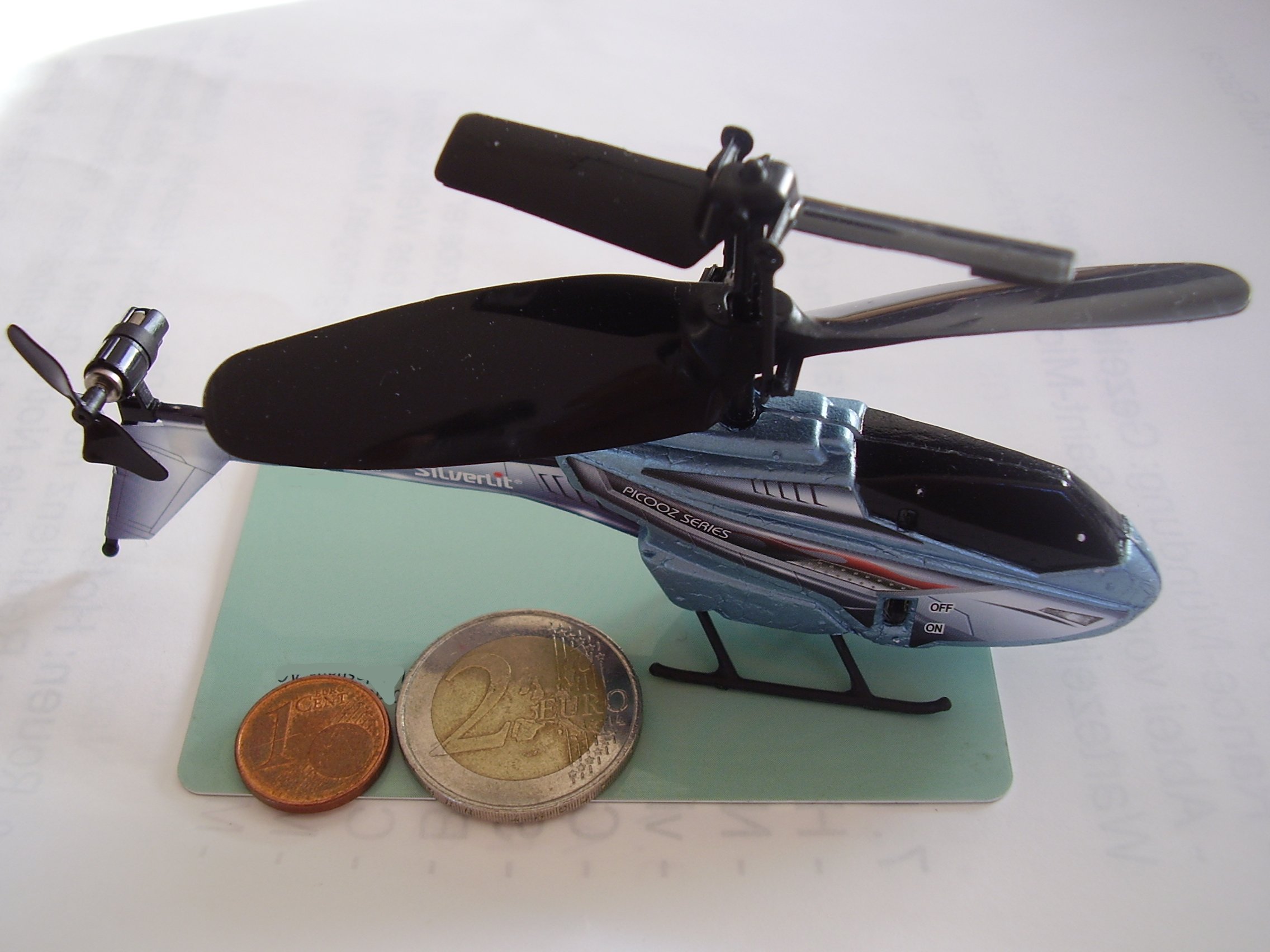 Silverlit MX-1 Model Helicopter PicooZ Serie 2008 PD 02